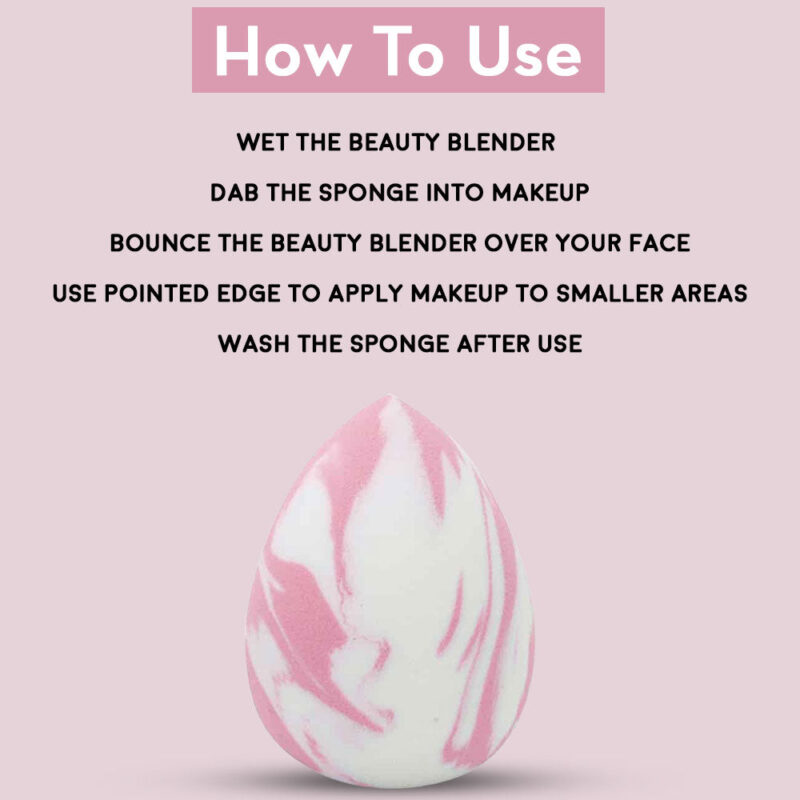 Jaquline USA Single Blender Pink Marble - Image 5