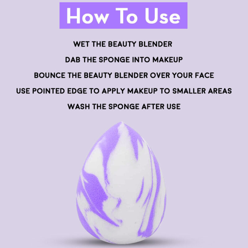 Jaquline USA Single Blender Purple Marble - Image 5