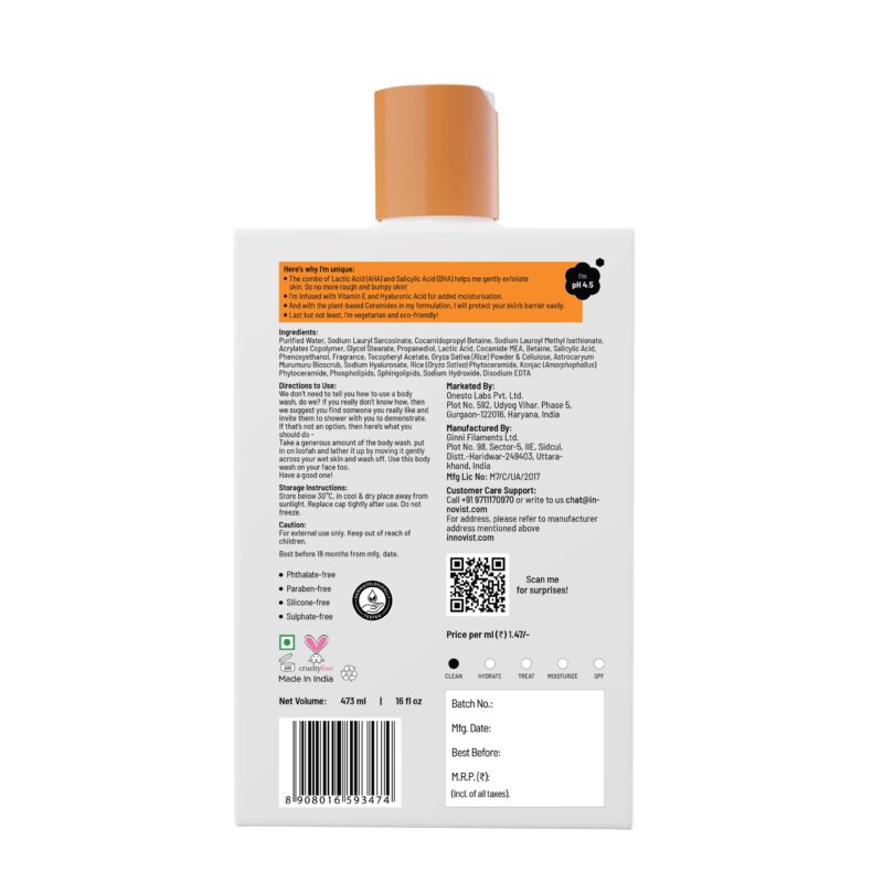 ChemistAtPlay Exfoliating B/W 473ml - Image 4
