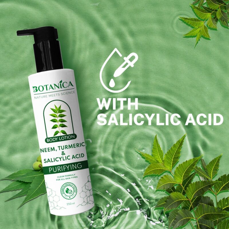 Botanica Neem Salicylic Body Lotion 250ml - Image 6