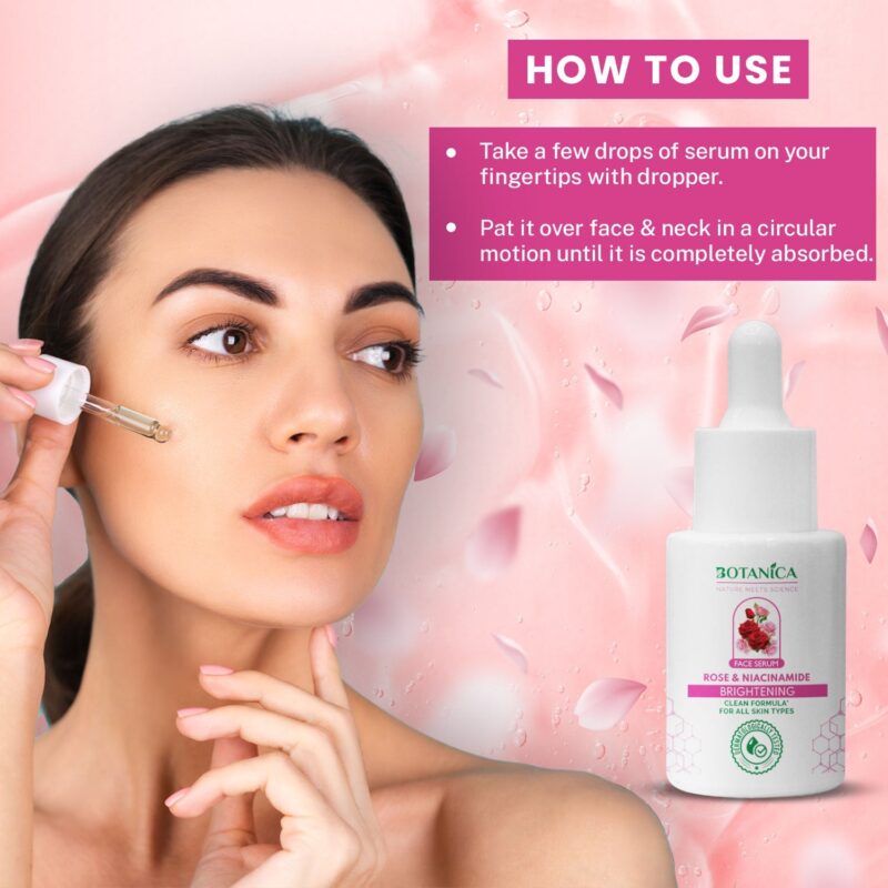 Botanica Rose Niacinamide Serum 30ml - Image 6