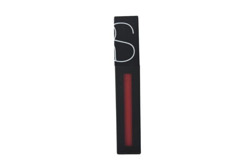 Nars  - Powermatte Lip Pigment - # Light My Fire (Vivid Orange Red) 5.5ml/0.18oz - Image 2