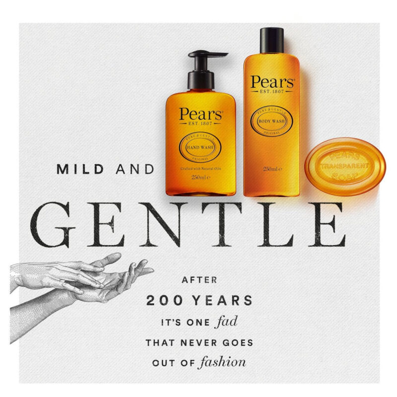 Pears Pure & Gentle Handwash With Natural Oils - 250ML - Image 3