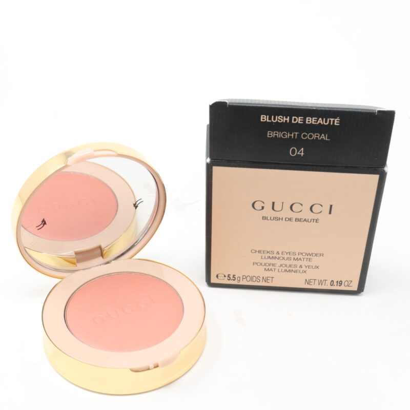 Gucci Beauty Blush De Beaute- 04 - Bright Coral (5.5g) - Image 2