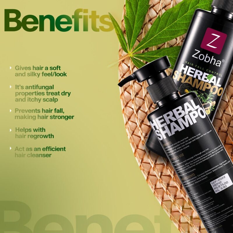 Herbal Shampoo With Advanced Formula - 250ML - Image 3