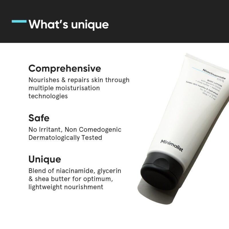 Minimalist Niacinamide 05% Body Lotion - Image 3