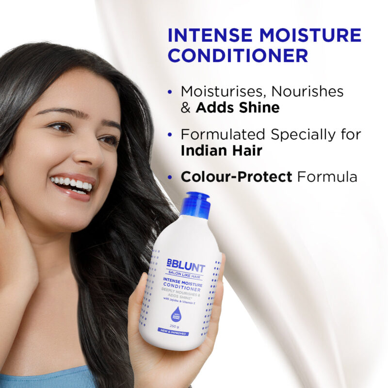 BBLUNT Intense Moisture Conditioner with Vitamin E & Jojoba - 250 g - Image 2