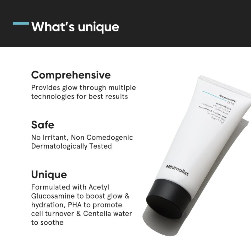 Minimalist Sepicalm 03% Moisturizer - Image 3