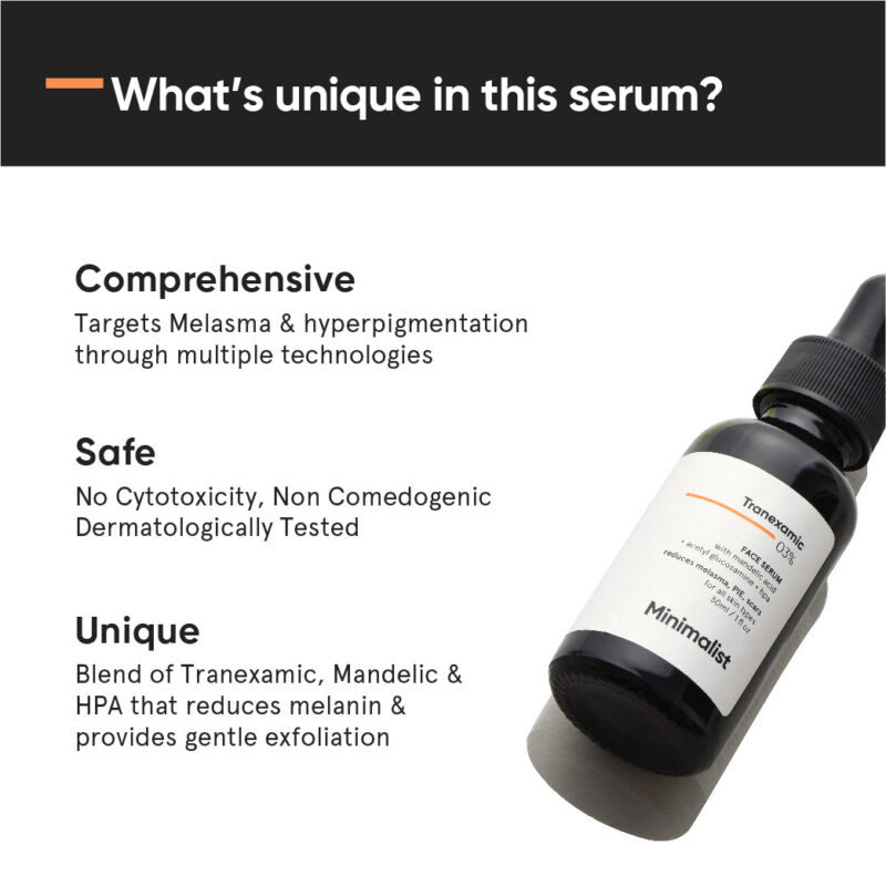 Minimalist Tranexamic 03% Face Serum - Image 3