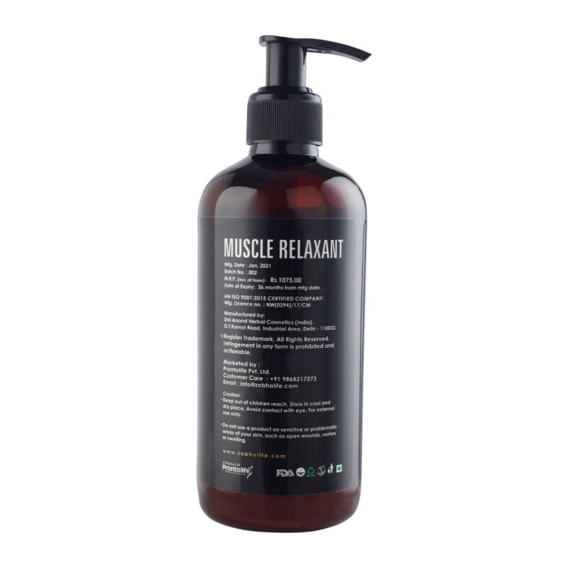 Zobha Muscle Relaxant Body Wash - 300ml - Image 2
