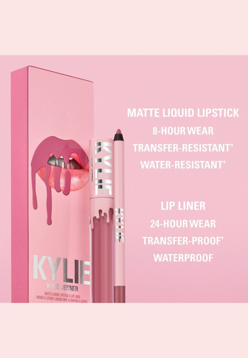 Kylie Jenner Matte Liquid Lipstick & Lip Liner Queen 801 - 3.00ml - Image 3