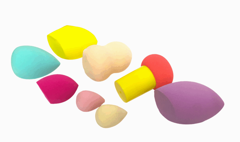 Sedell Paris Multicolor Sponge  with Transparents Bottle  (Pack of 8) - Image 4