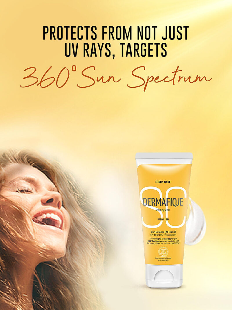 DERMAFIQUE Sun Defense SPF 50 All Matte 50g - Image 2