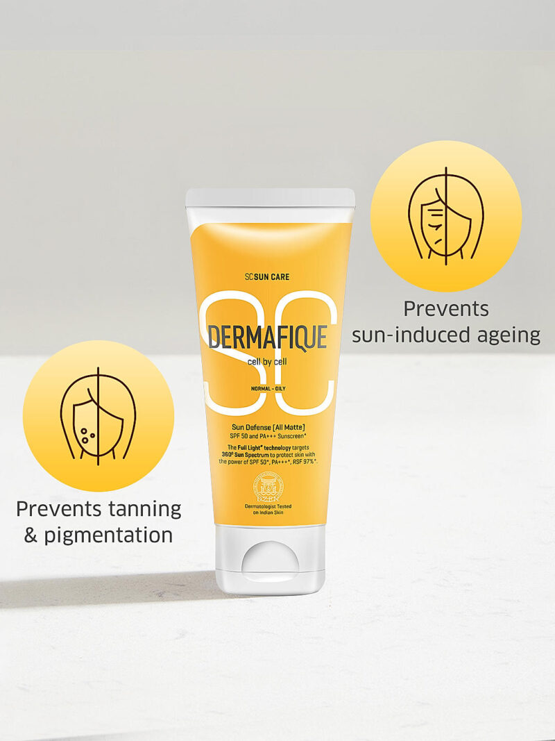 DERMAFIQUE Sun Defense SPF 50 All Matte 50g - Image 3
