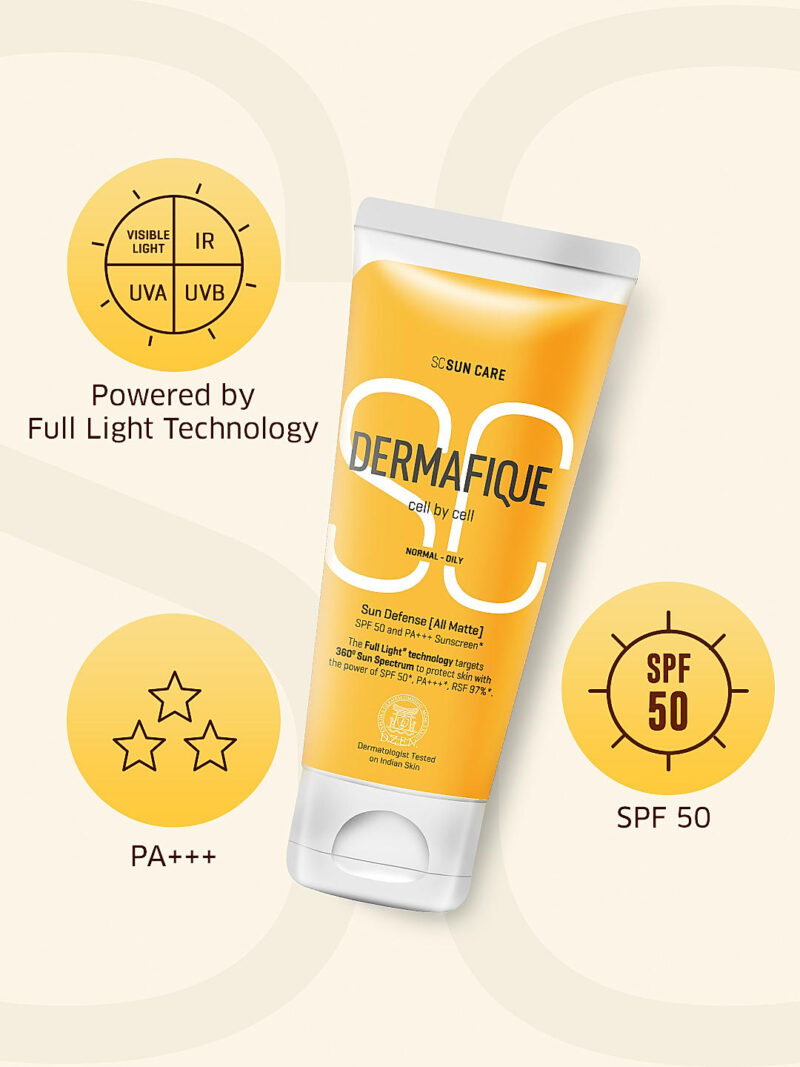 DERMAFIQUE Sun Defense SPF 50 All Matte 50g - Image 4