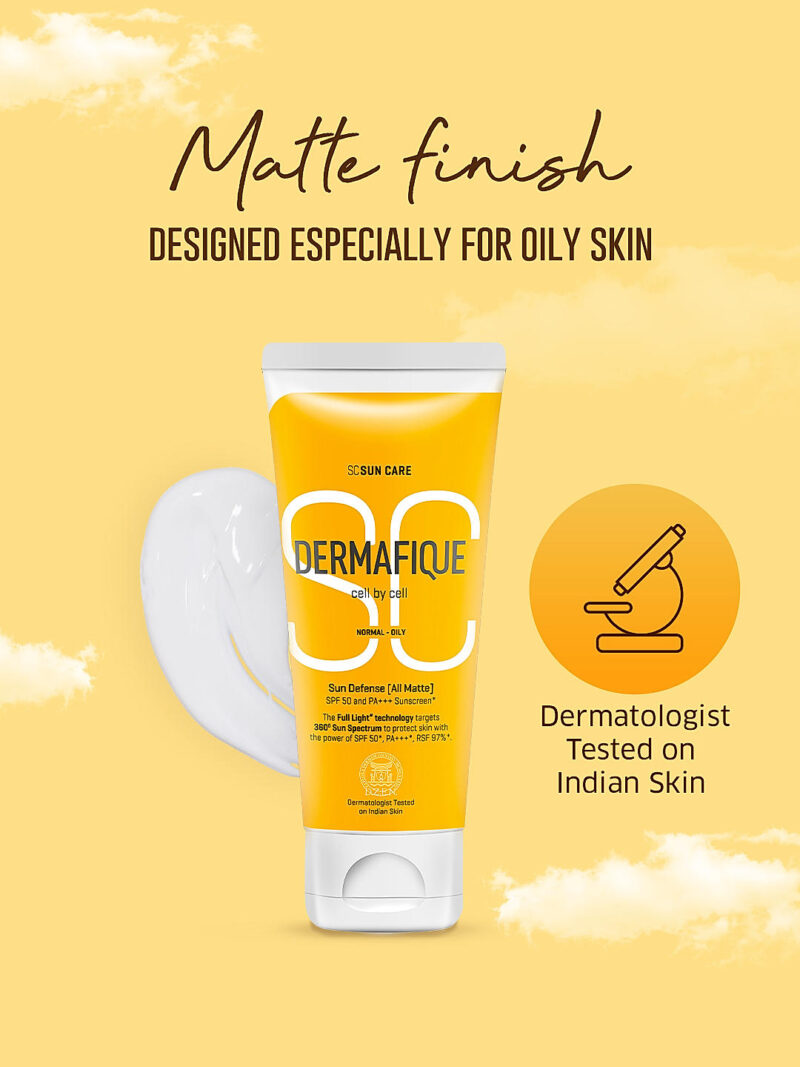 DERMAFIQUE Sun Defense SPF 50 All Matte 50g - Image 5