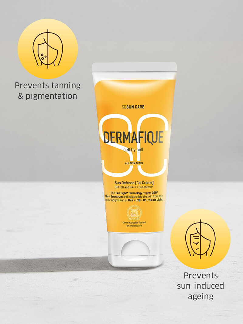 DERMAFIQUE Sun Defense SPF 30 Gel Creme 50g - Image 3