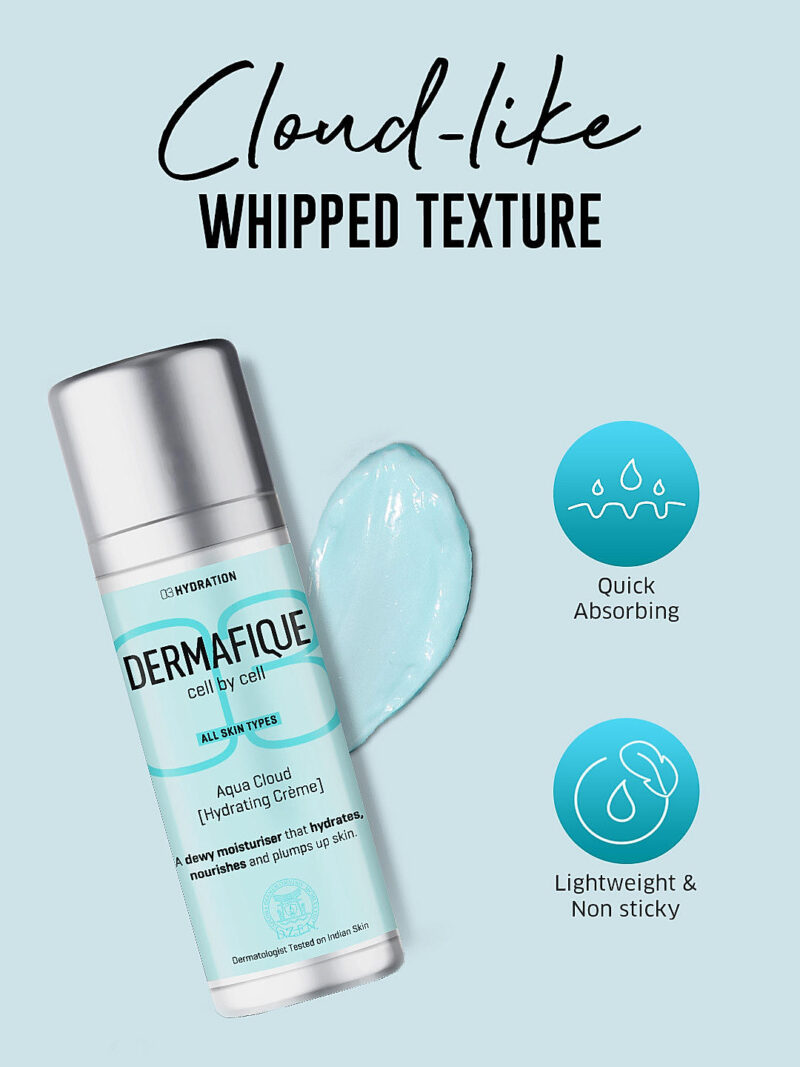 DERMAFIQUE Aqua Cloud Hydrating CrÃ¨me 30g - Image 3
