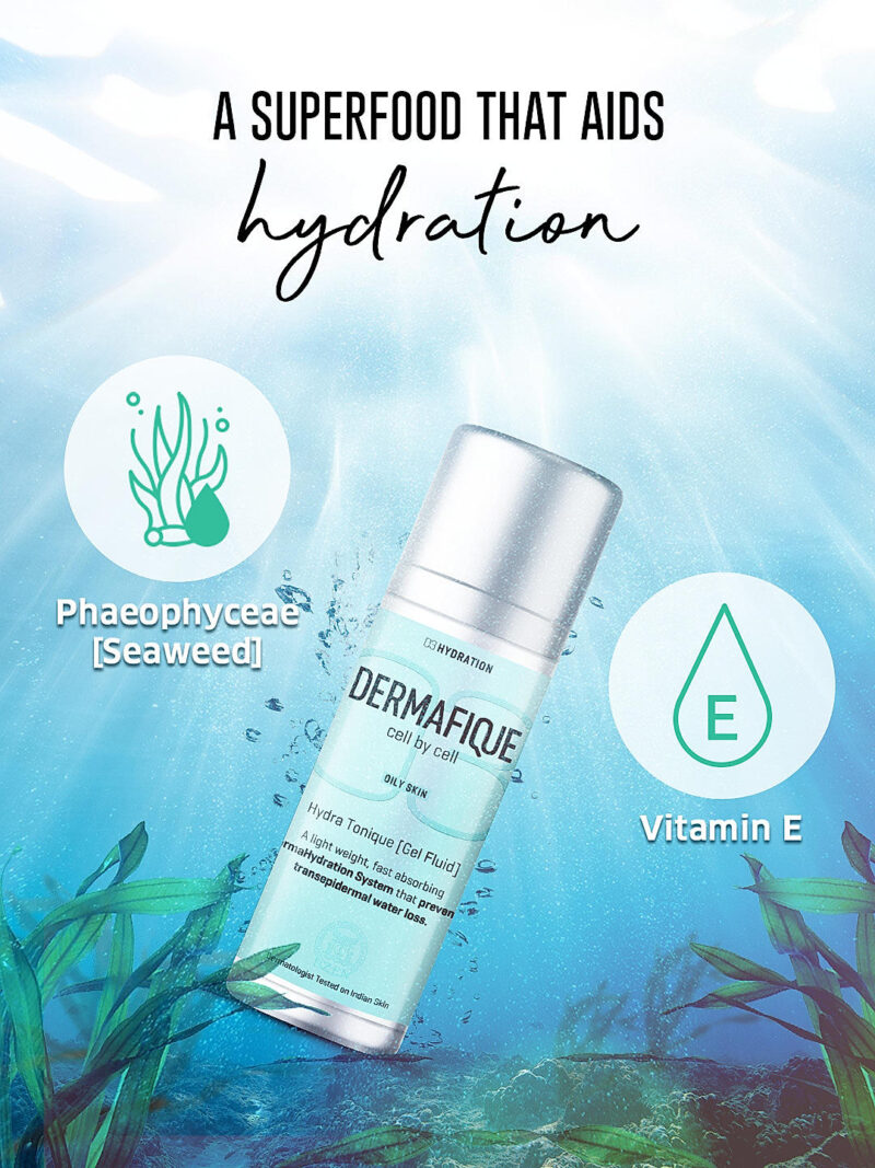 DERMAFIQUE Hydratonique Gel Fluid Face Cream 30ml - Image 2