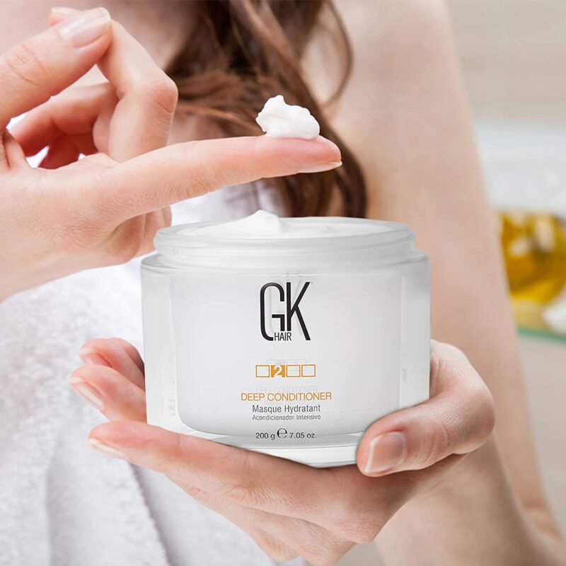 GK HAIR Global Keratin Deep Conditioner Masque 200gm - Image 2