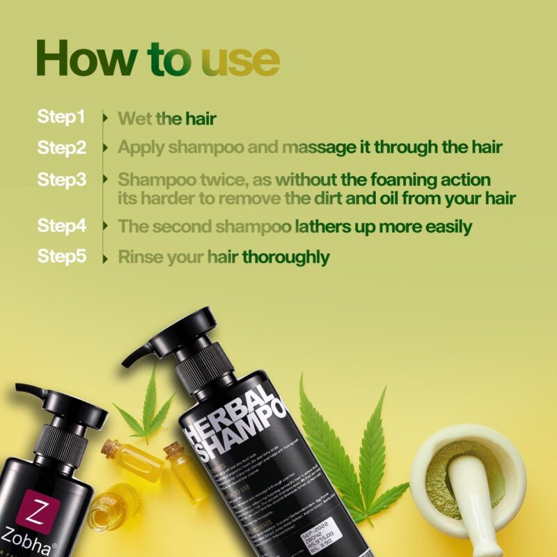 Herbal Shampoo With Advanced Formula - 250ML - Image 5