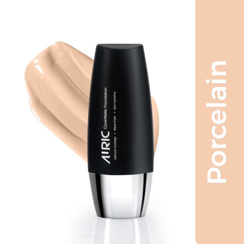 Auric Cover Matte Foundation Porcelain - 30ml - Image 2