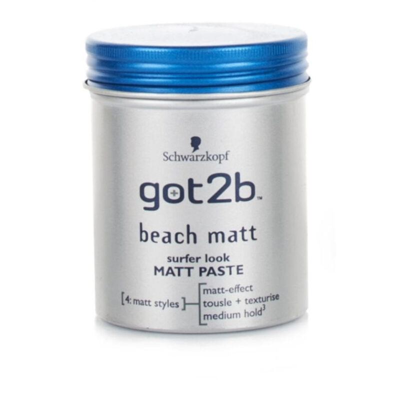 Schwarzkopf Got2b Beach Matt Surfer Look Matt Paste (100ml) - Image 3