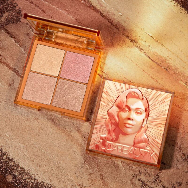 Huda Beauty Rich Glow Obsessions Mini Face Palatte - Image 2