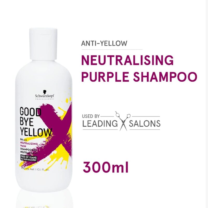 Schwarzkopf Professional Goodbye Yellow Shampoo - 300 Ml - Image 2