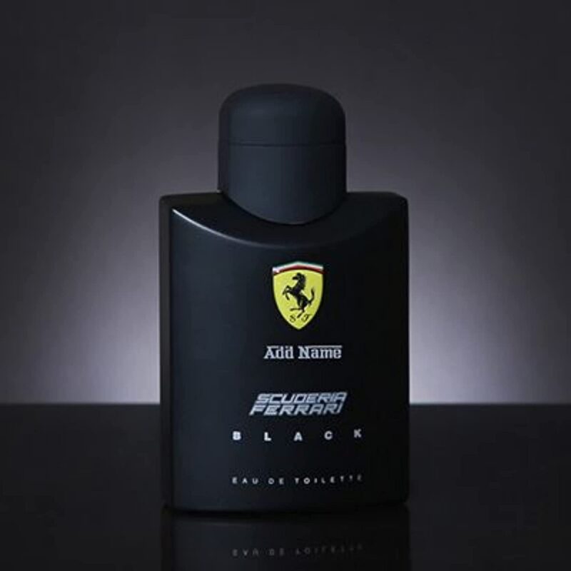 FERRARI BLACK EAU DE TOILETTE FOR MEN 125ML - Image 3