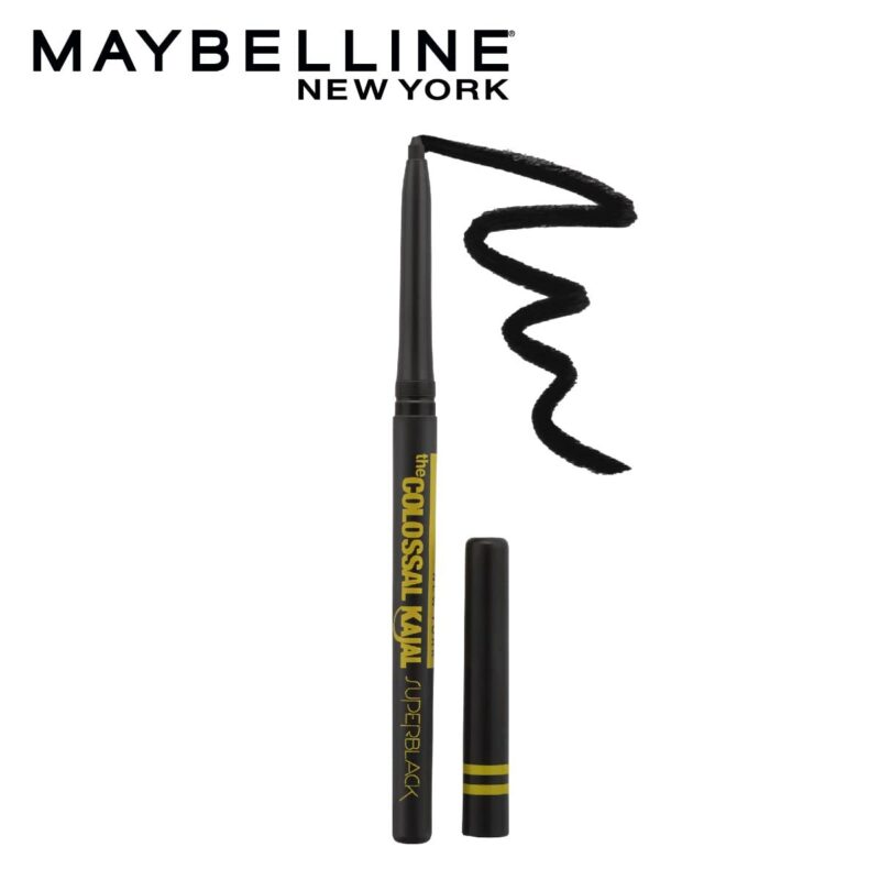 Maybelline New York Colossal Kajal Super Black - 03.5g - Image 4