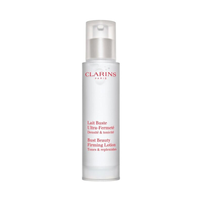 Clarins Bust Beauty Firming Lotion | Visibly Firms, Smoothes and Tones Skin on Bust and DÃ©colletÃ© | Hydrates and Softens | Lightweight and Fast Absorbing | All Skin Types | 1.7 Ounces
