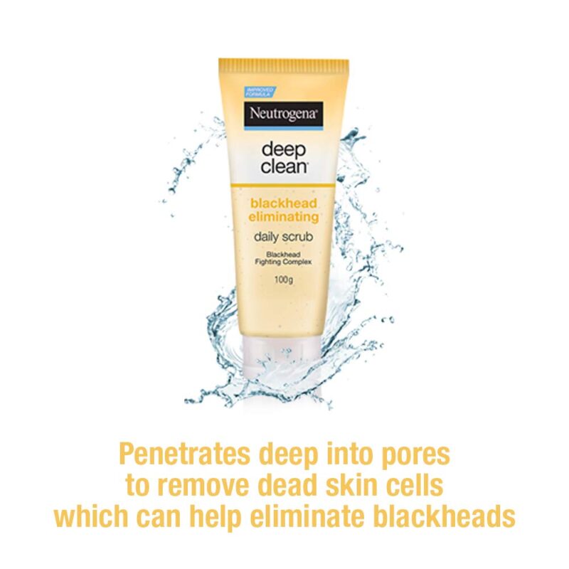 Neutrogena Deep Clean Blackhead Eliminating Daily Scrub 100g - Image 3