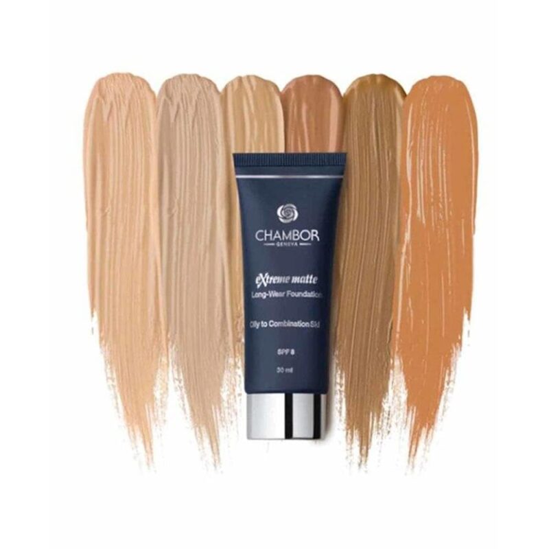 Chambor Extreme Matte Long-Wear Foundation Make up - Bronze #3046-30ml - Image 2