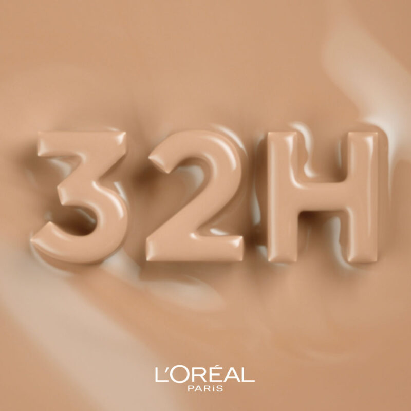 L'oreal Paris 24H Fresh Wear Infallible Foundation (220 Sable Sand) - Image 3