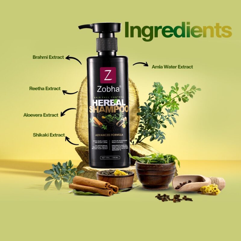 Herbal Shampoo With Advanced Formula - 250ML - Image 4
