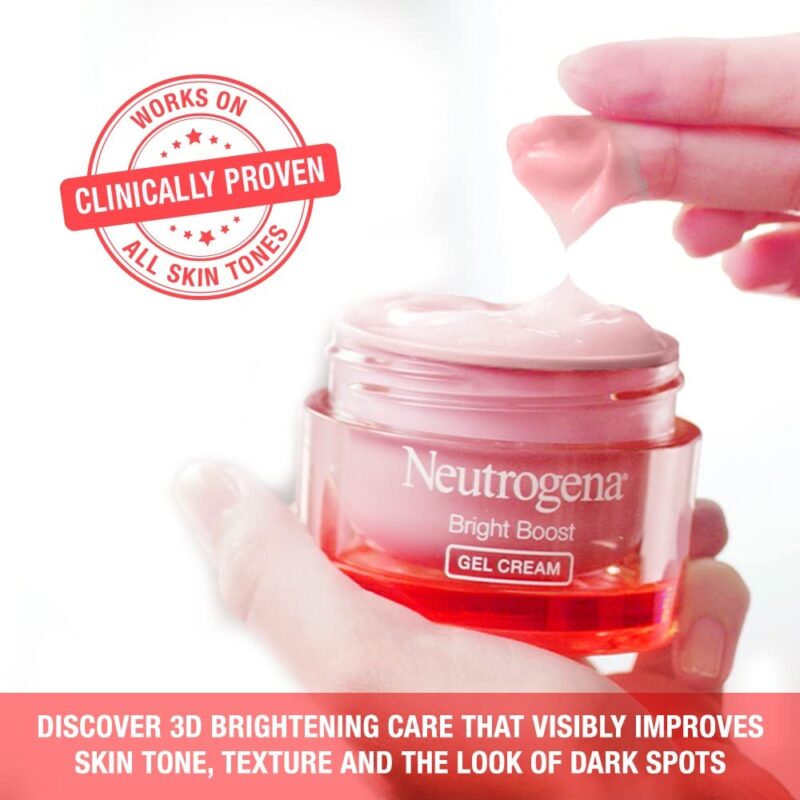 Neutrogena Bright Boost Gel Cream - 15gm - Image 5