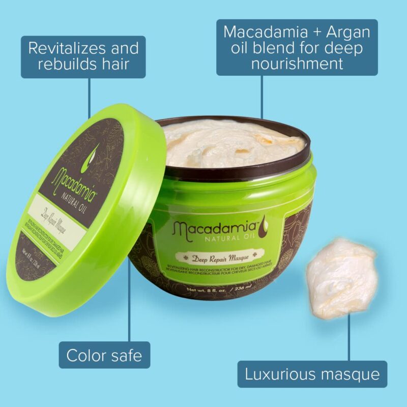 Macadamia Natural Oil Deep Repair Masque (236ML) - Image 4