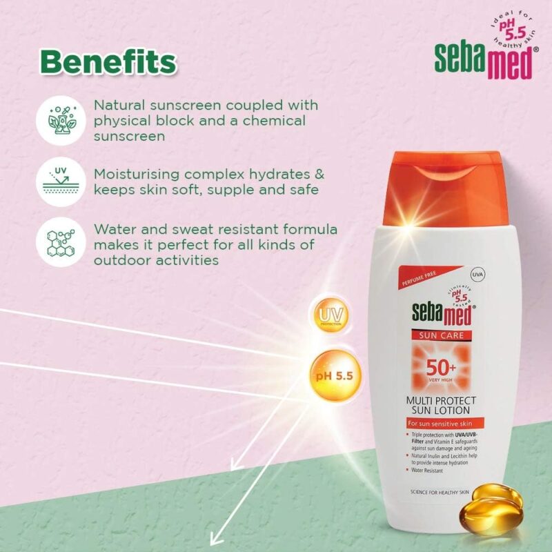 SebaMed Sun Care 50+ Lotion - 150 ml - Image 2