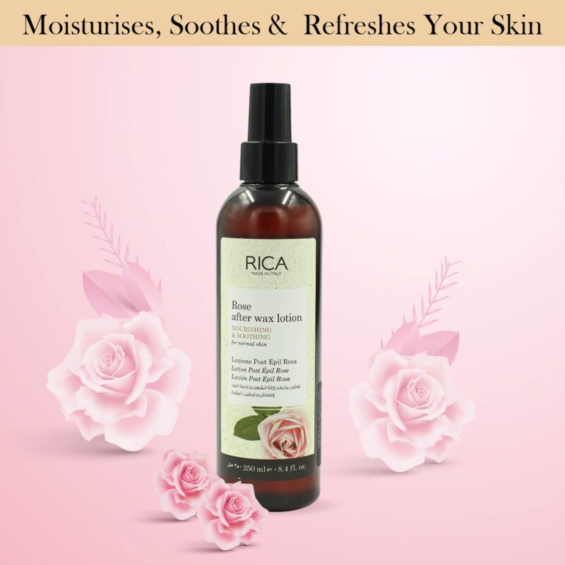 Rica Rose After Wax Lotion - 250ml - Image 5