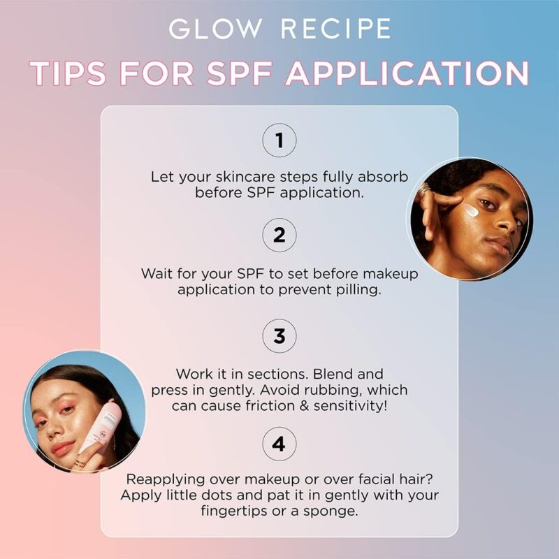 Glow Recipe Watermelon Glow Niacinamide Sunscreen SPF 50 - 50ml - Image 5