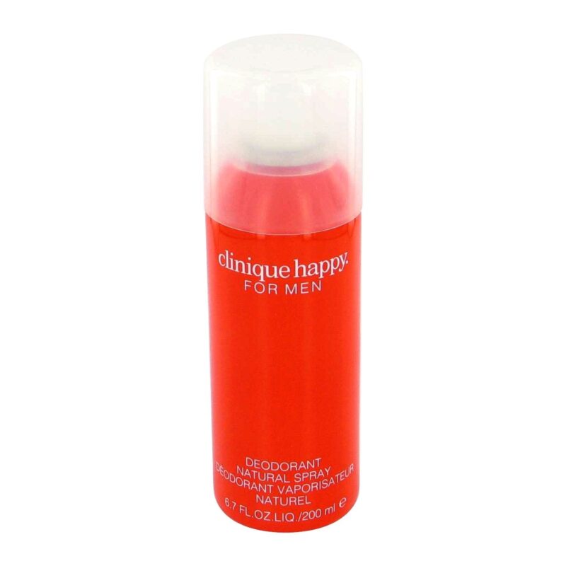 Happy By Clinique For Men. Perfumed Deodorant Spray 200ml/6.7 Oz