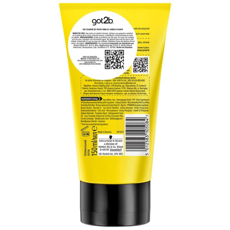 Schwarzkopf Got2b Water Resistant Spiking Glue 150Ml - Image 2