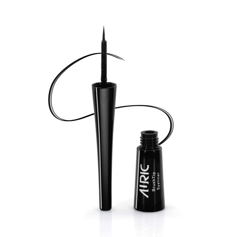 Auric Brush Tip Eyeliner Midnight Black - 3.5ml