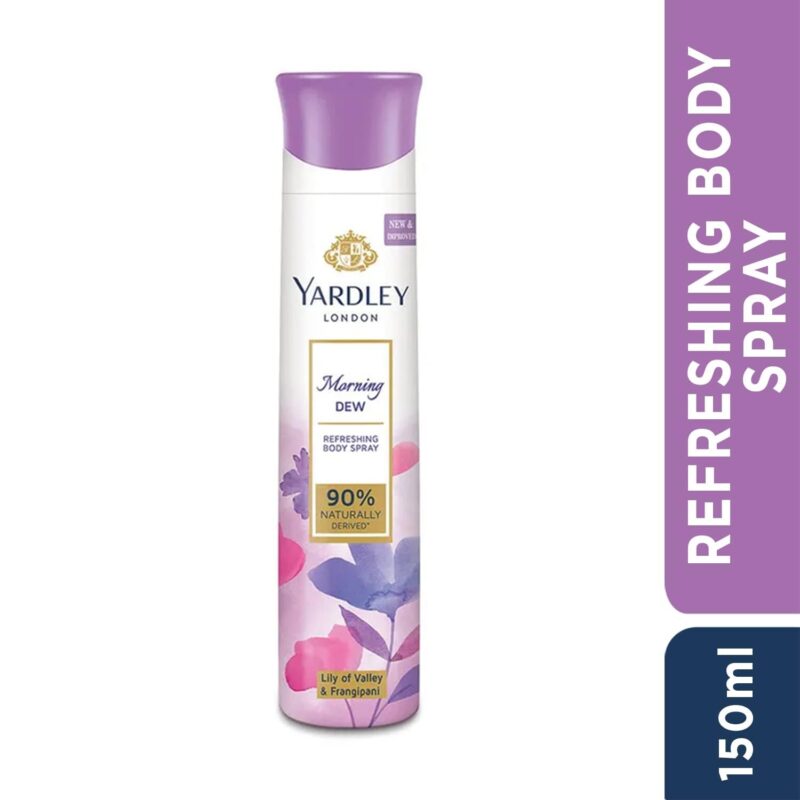 Yardley London Morning Dew Refreshing Deodorant Body Spray For Women - 150ml - Image 2