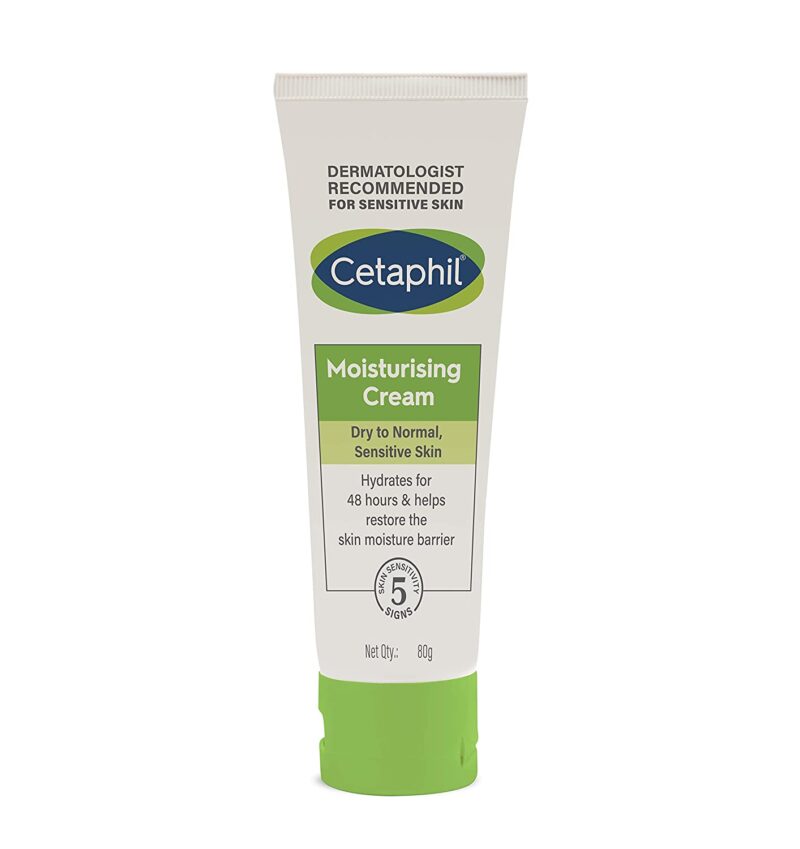Cetaphil Moisturising Cream For Face & Body , Dry To Normal Skin - 80 gm