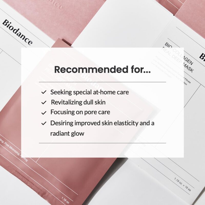 Biodance Bio Collagen Real Deep Mask 34g Pack of 1 - Image 7