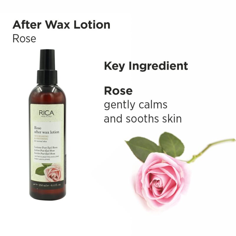 Rica Rose After Wax Lotion - 250ml - Image 2
