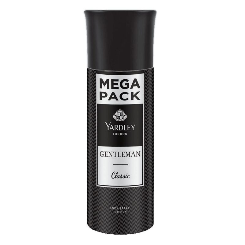 Yardley London Gentleman Classic Deo Body Spray for Men - 220ml