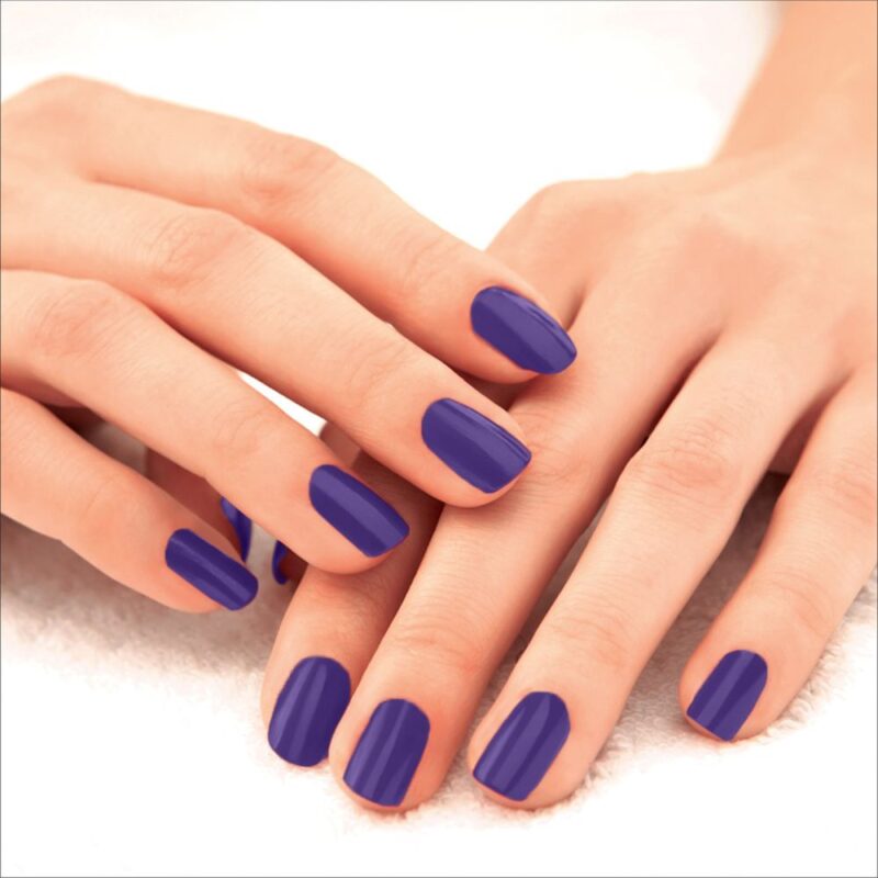 Lakme 9 To 5 Primer + Gloss Nail Colour - Purple Magic - 6ml - Image 2